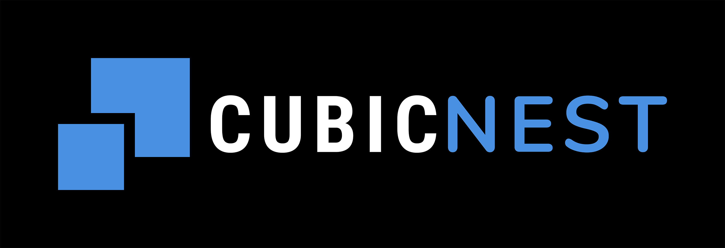 CubicNest logo banner
